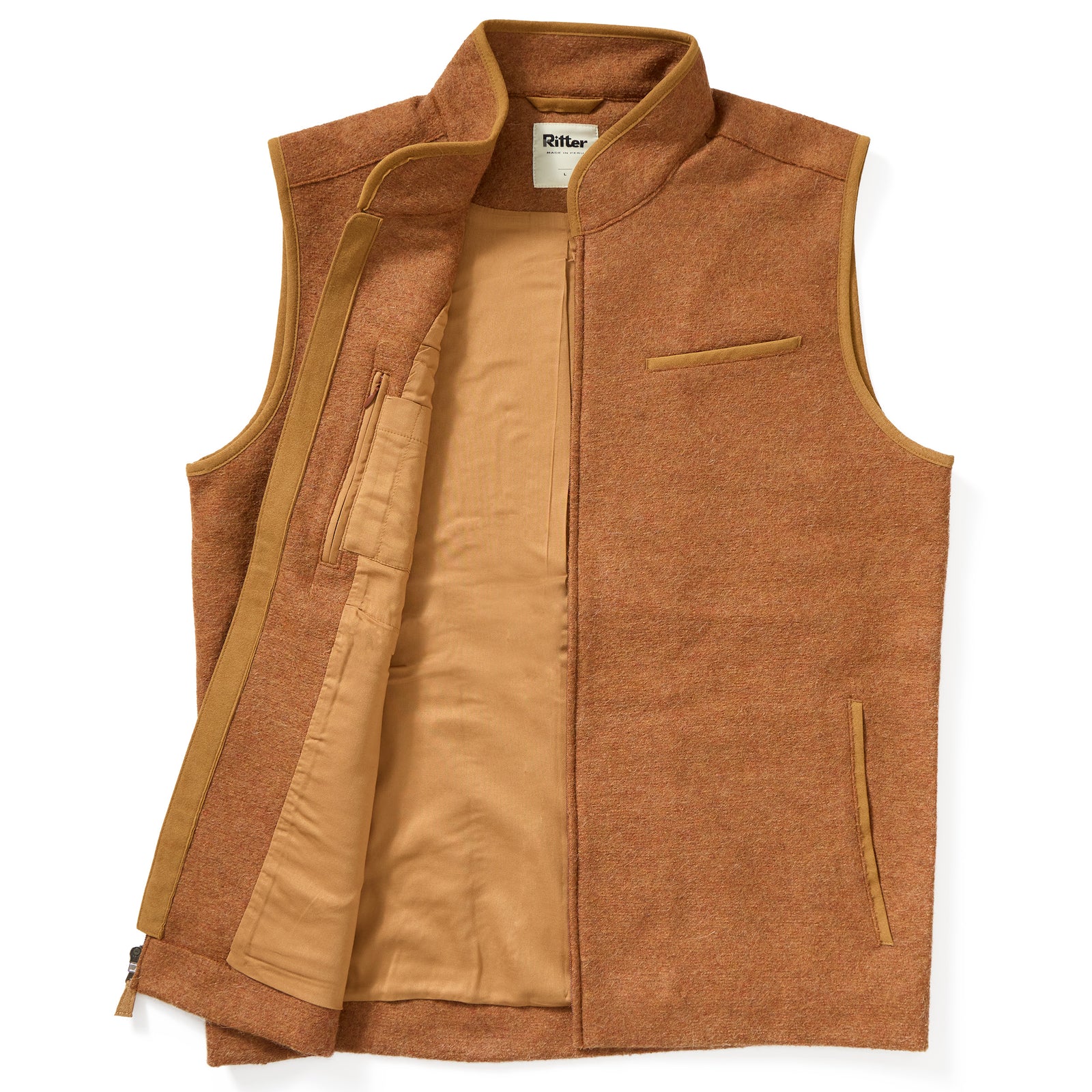 Alpaca Pile Fabric Vest